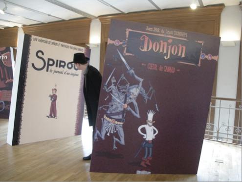 Belgien-Urlaub: Molo im Comic-Museum.