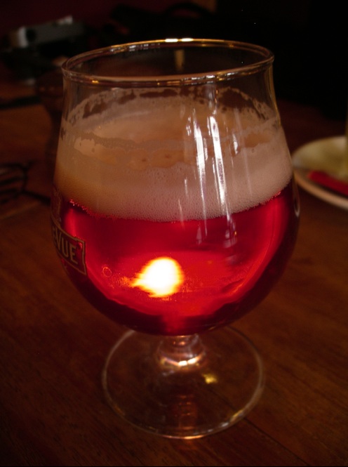 Belgien-Urlaub; Kirschbier.