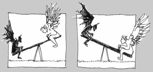 Eternal Battle Between Light & Dark (3): Teeter-Totter
