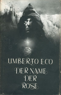 Umberto Eco: »Der Name der Rose«; Ausgabe der Büchergilde Gutenberg; Umschlagszier von Klaus Böttger